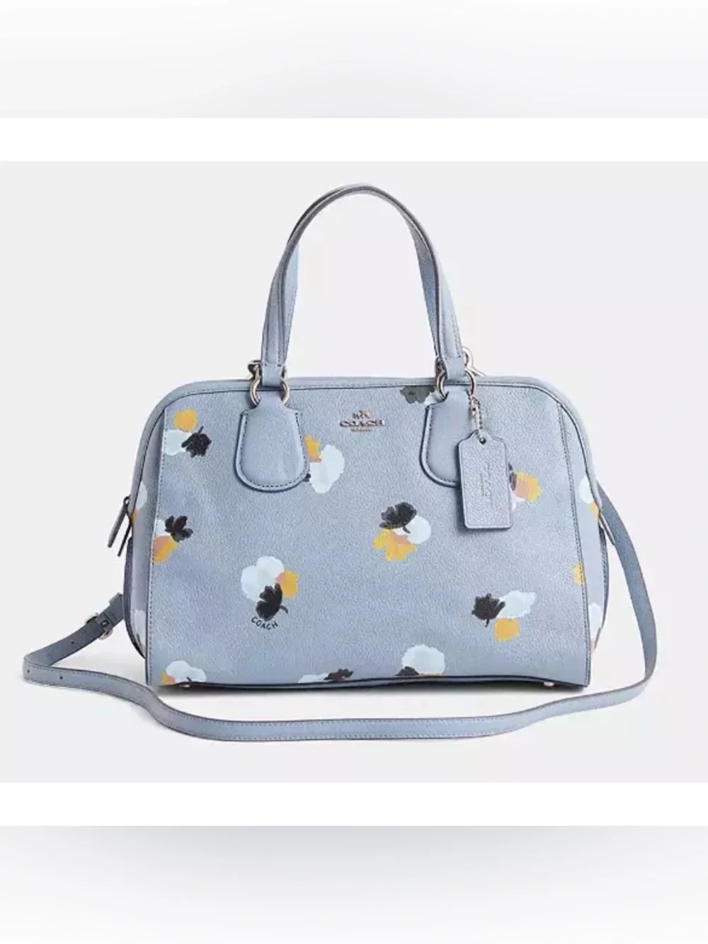 COACH Nolita Satchel, CORNFLOWER